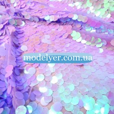 Ткань Пайеточная круглая крупная (хамелеон)